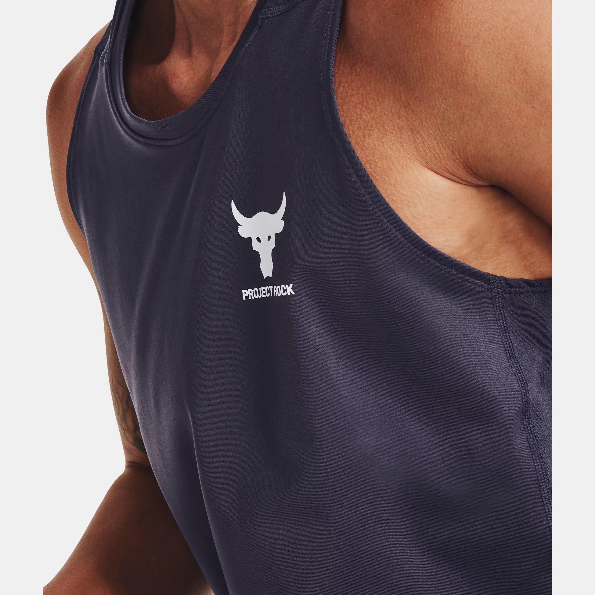 Maiouri -  under armour Project Rock ArmourPrint Fitted Tank